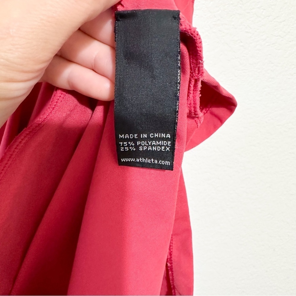 Athleta Pink Sleeveless Hooded Athletic Dress Size S - Picture 6 of 6